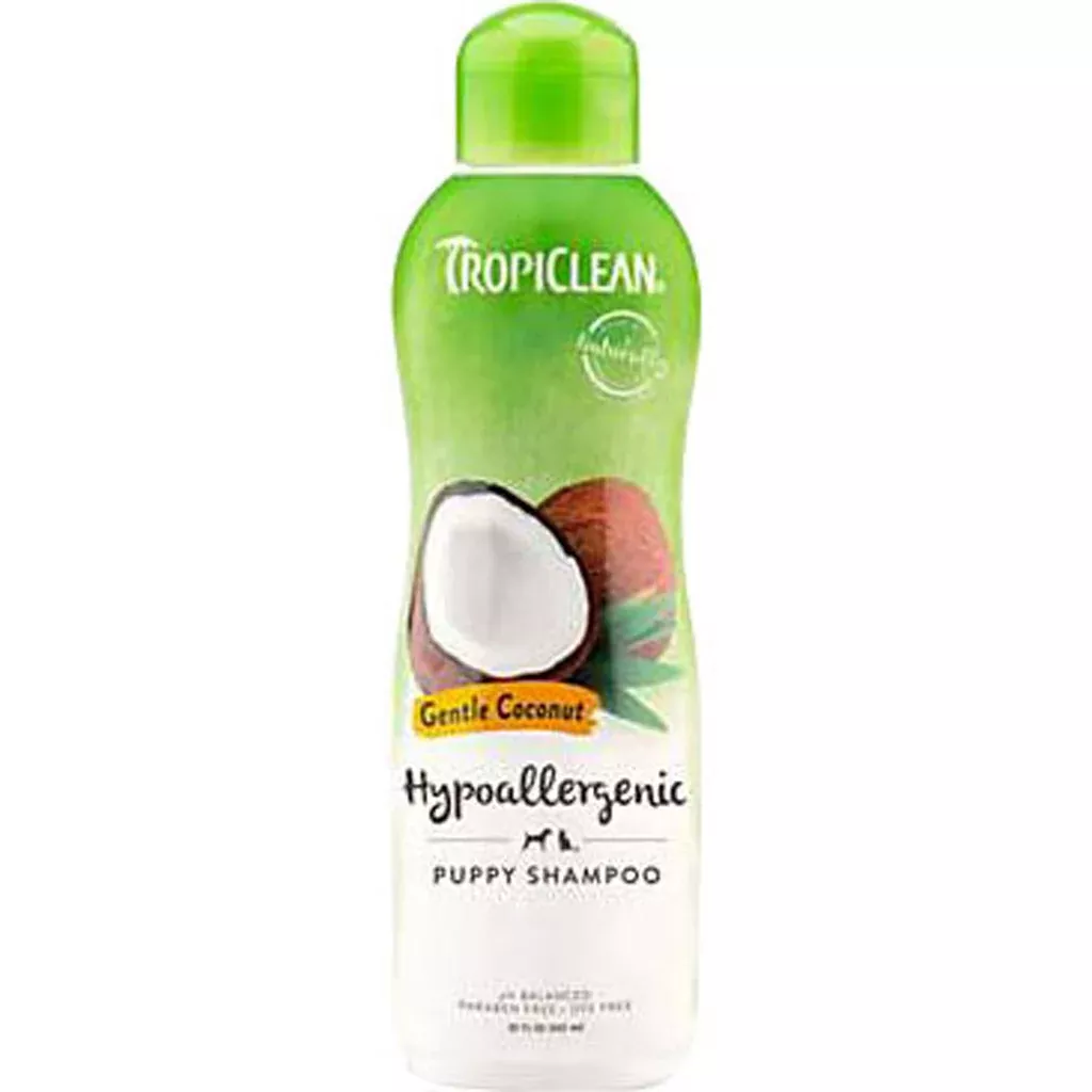 TropiClean Hypoallergenic Puppy Shampoo Coconut 20 oz