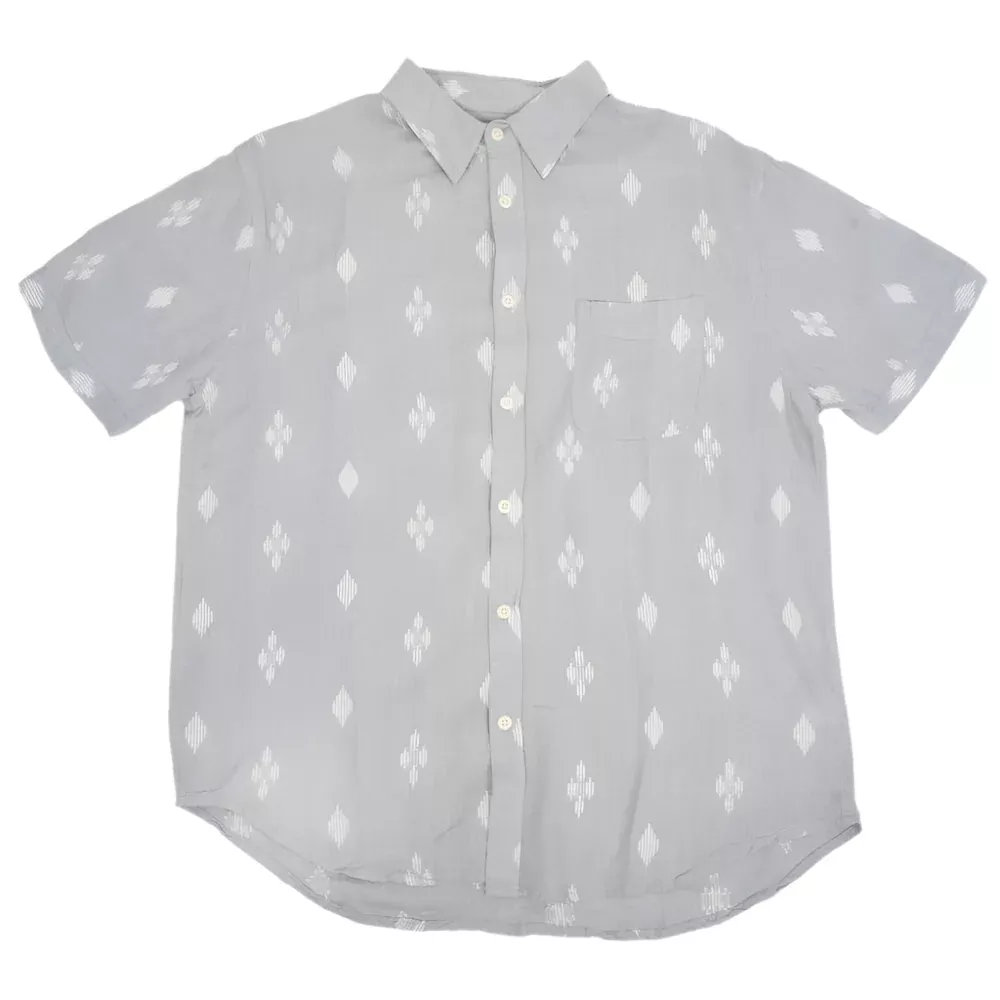 True Grit Ikat Linen Shirt