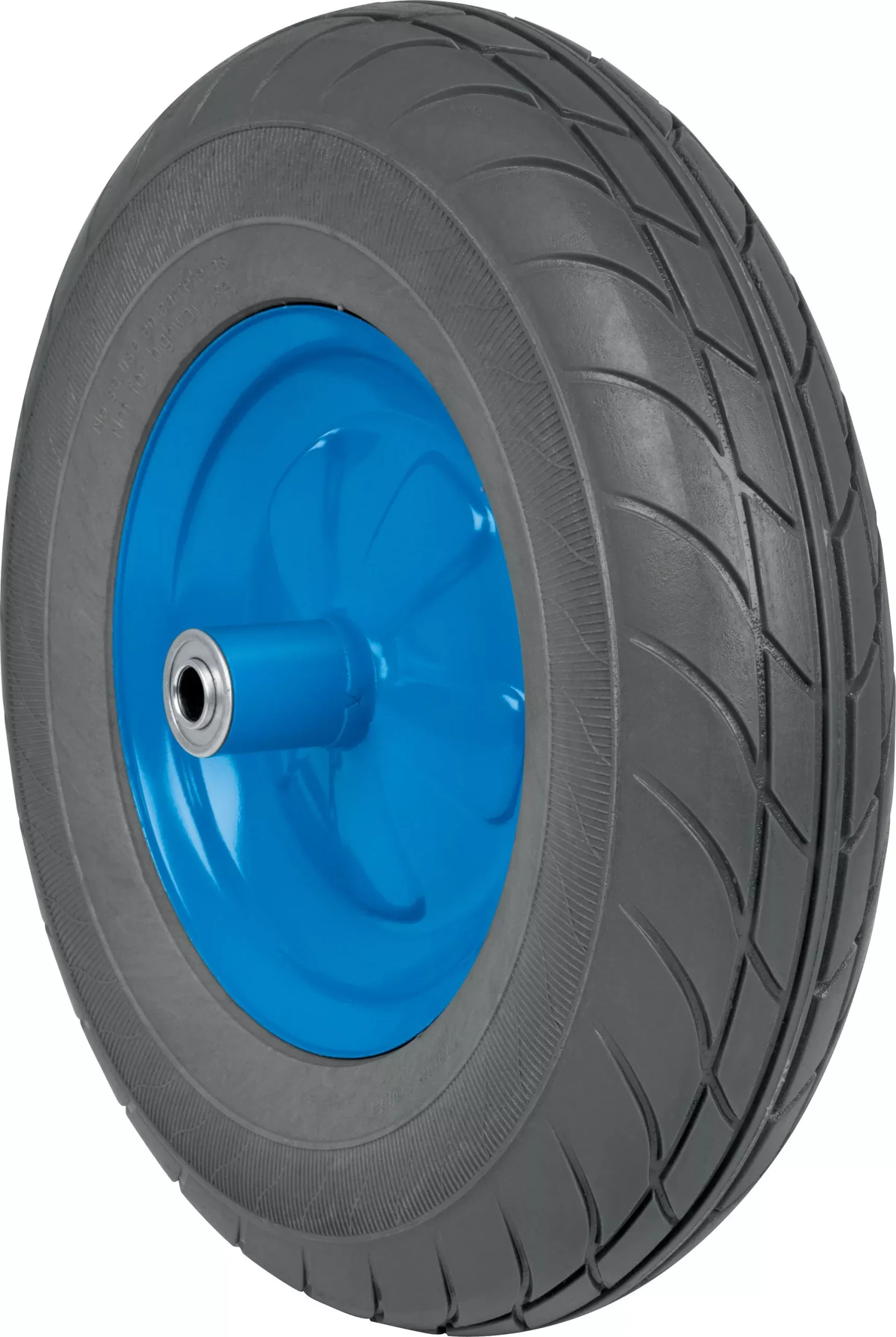 Truper Flat-Free Wheelbarrow Tire with Rim, 16 in