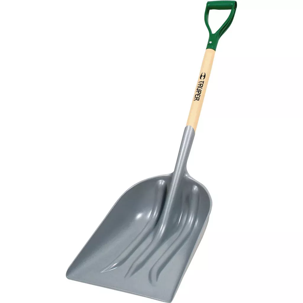 Truper Tru Tough ABS Scoop with D-Handle, 29 in