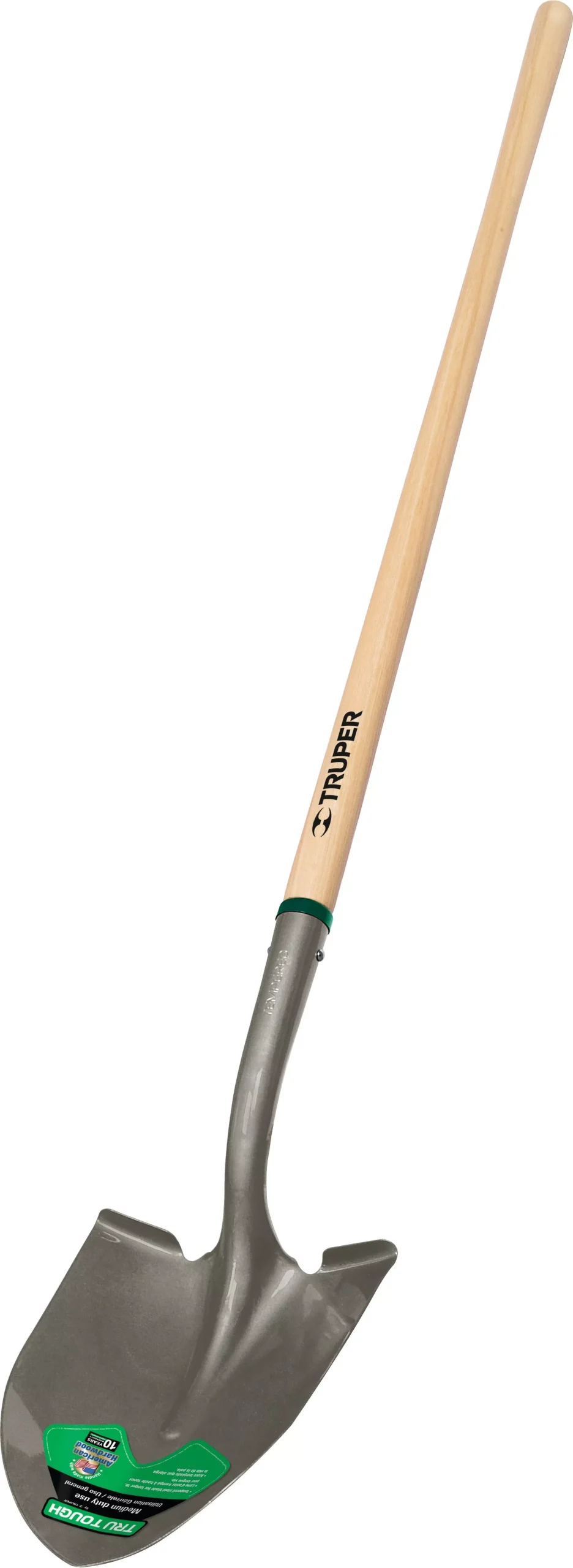 Truper Tru Tough Round Point Shovel, 48 in