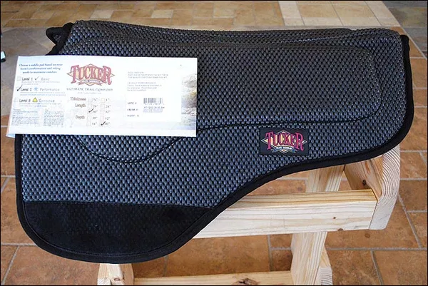 Tucker Dropped Rigging Full Tacky Too Durable Saddle Pad Black