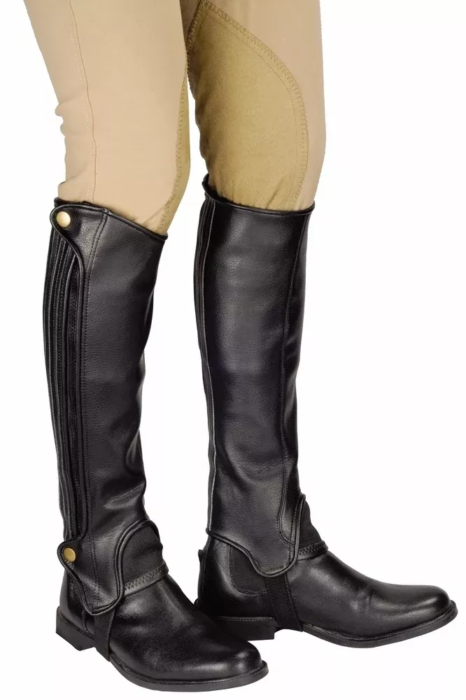 Tuffrider Grippy Grain Half Chaps - Adult, Tall