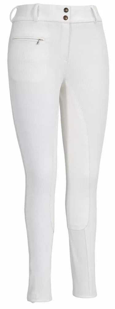 TuffRider Ladies Ribb Wide Waistband Full Seat Breech