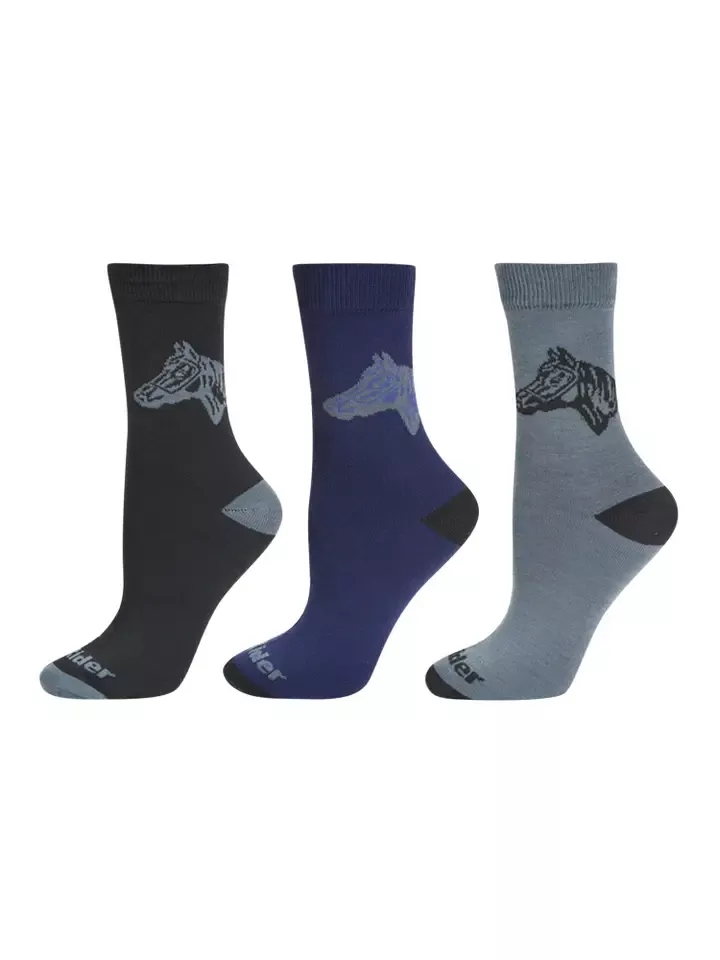 Tuffrider Ladies Starter Socks 3 Pack