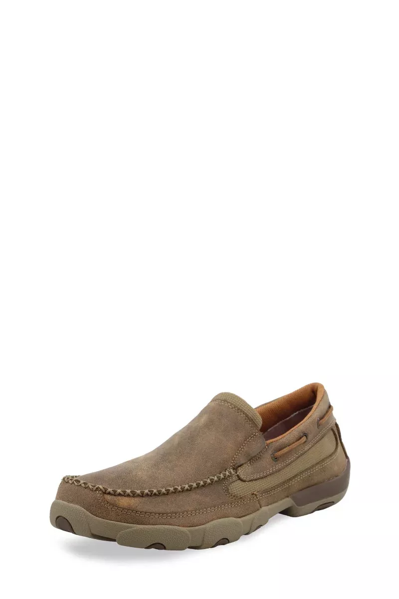 Twisted X Men's Casual Driving Mocs Boat Slip On