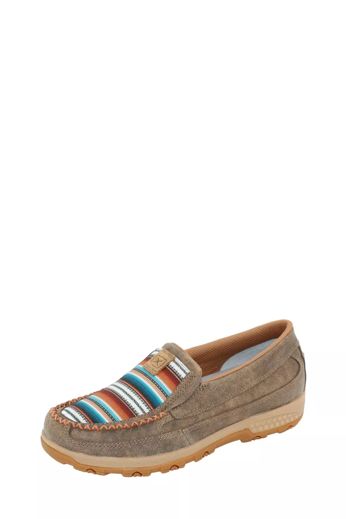 Twisted X Women's Woven CellStretch Mocs Slip On