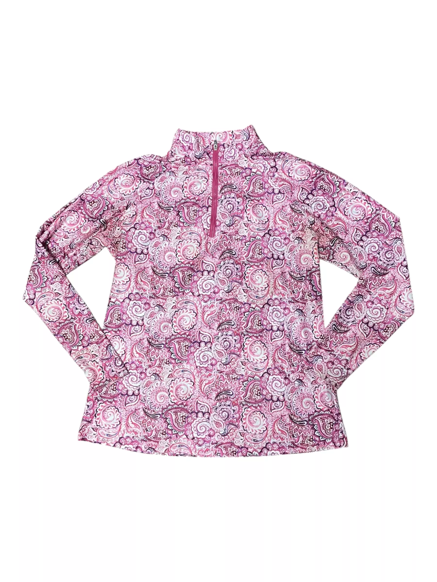 Unbranded Sun Shirt - Pink Pattern - L - USED