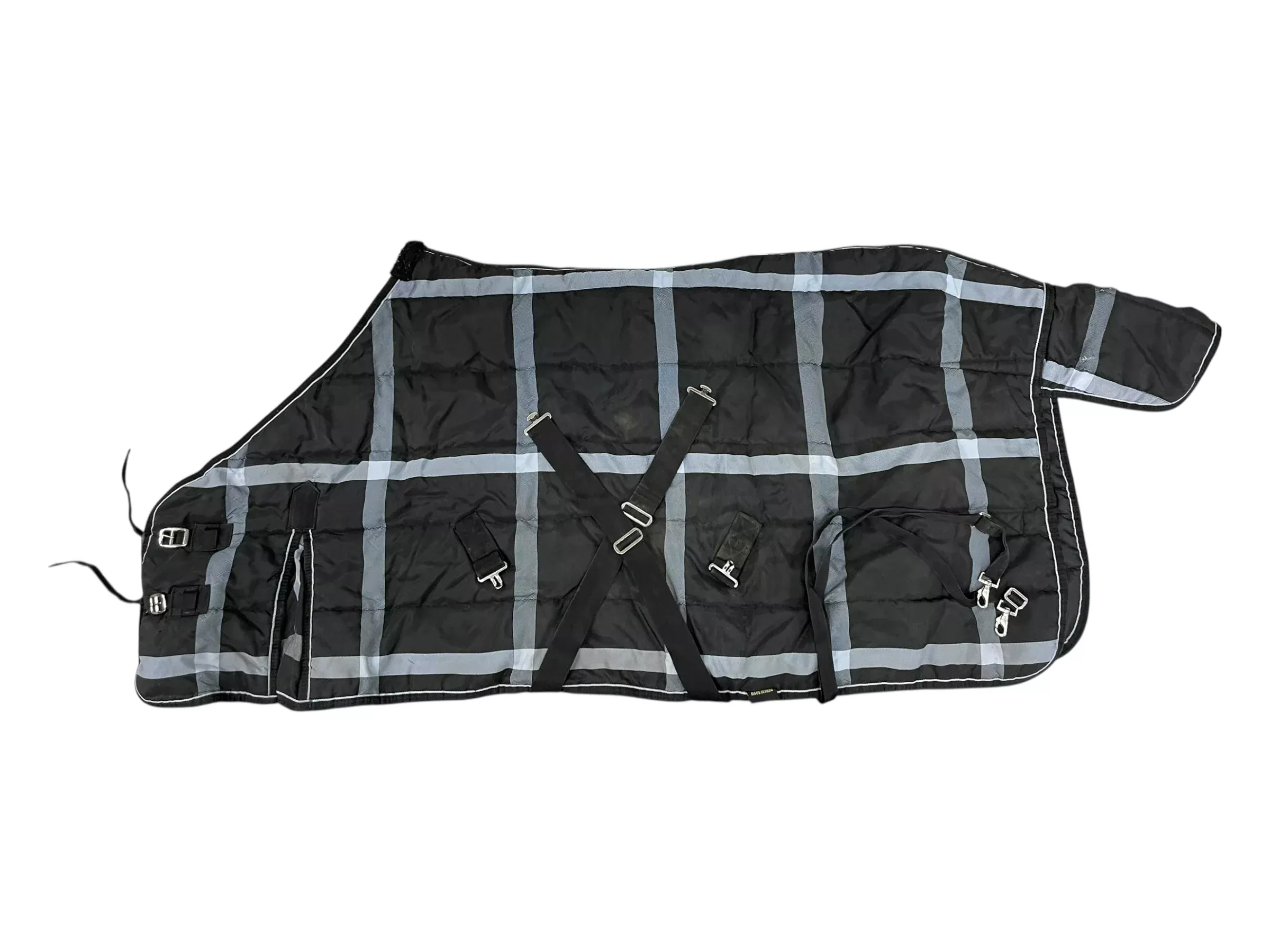 Unbranded T/O Blanket - Black/Gray - 68", 300G - USED