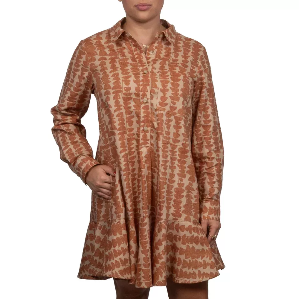 Uncle Frank Stacked Stone Dress - FINAL SALE