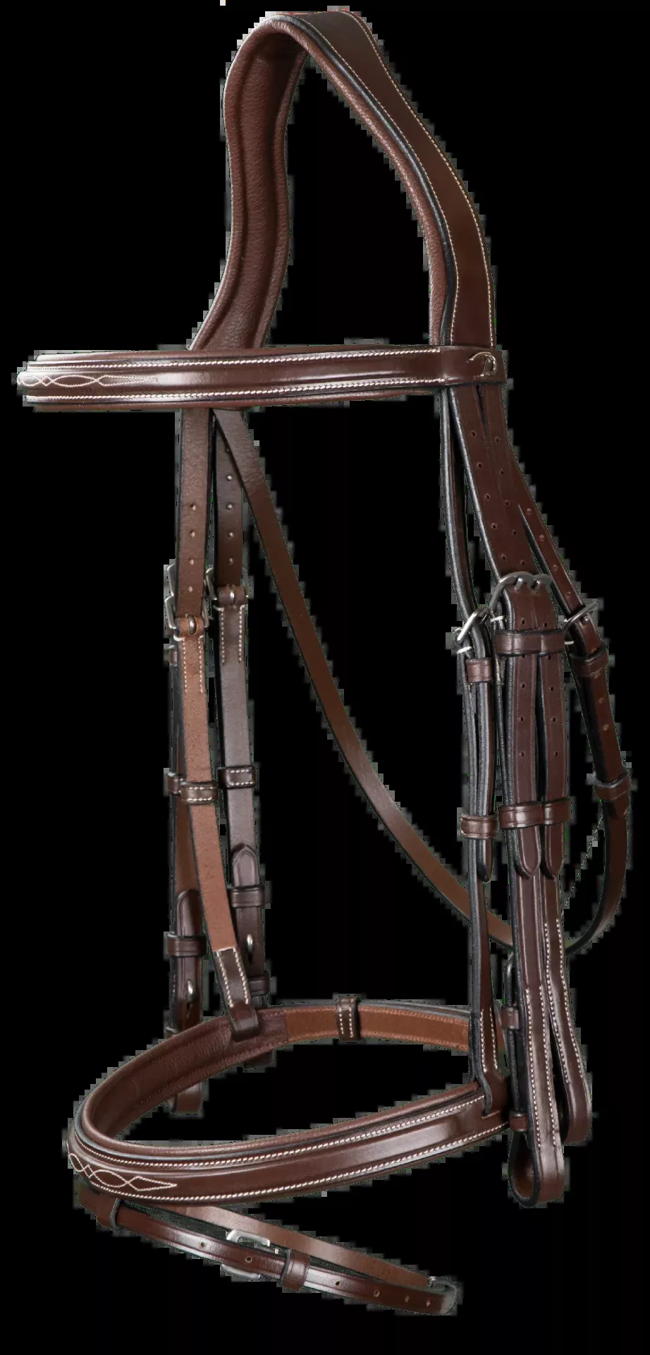 US Collection Flash Noseband Double Bridle