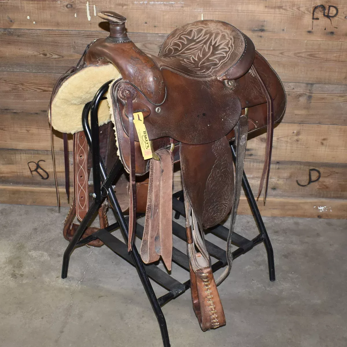Used 15" Hereford Brand Rider Saddle