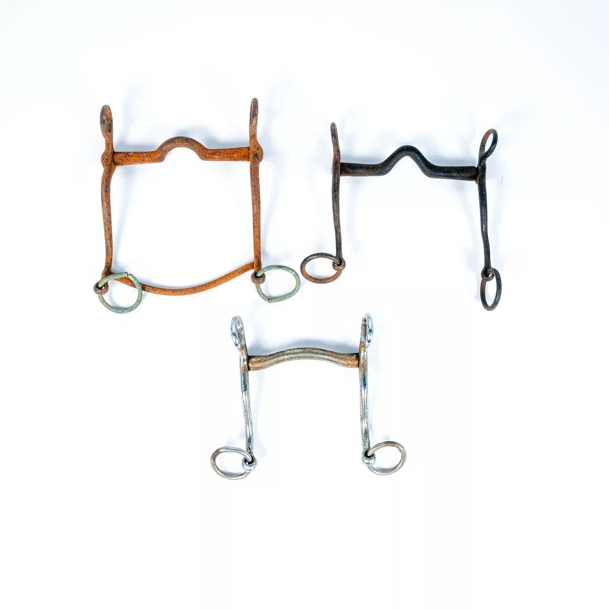 Used Assorted Curb Bit Bundle Set Of 3