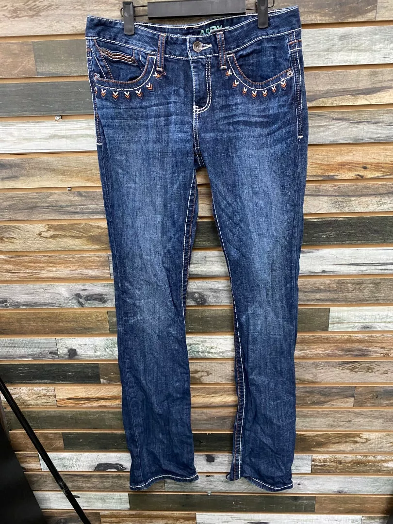 USED Cruel Demin Abby Ladies Western Bootcut Jeans 29