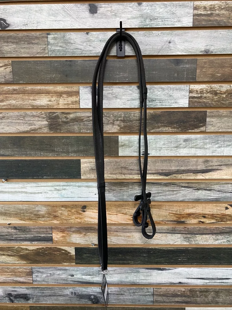 USED Exion NWT Rubber Reins 54" Black