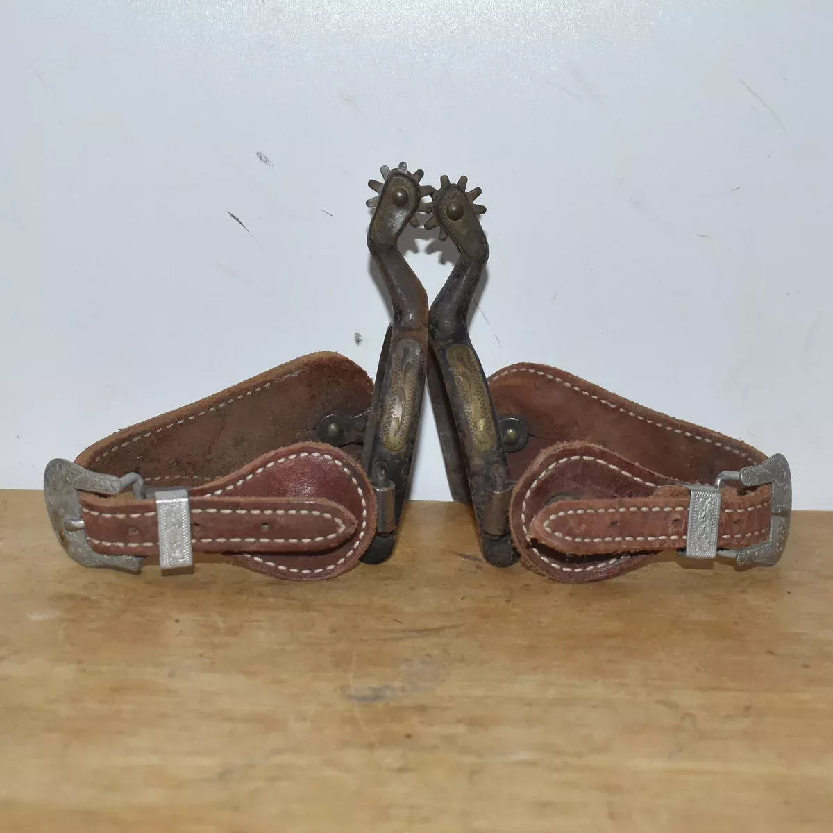 Used Kid's Spurs With Spur Straps