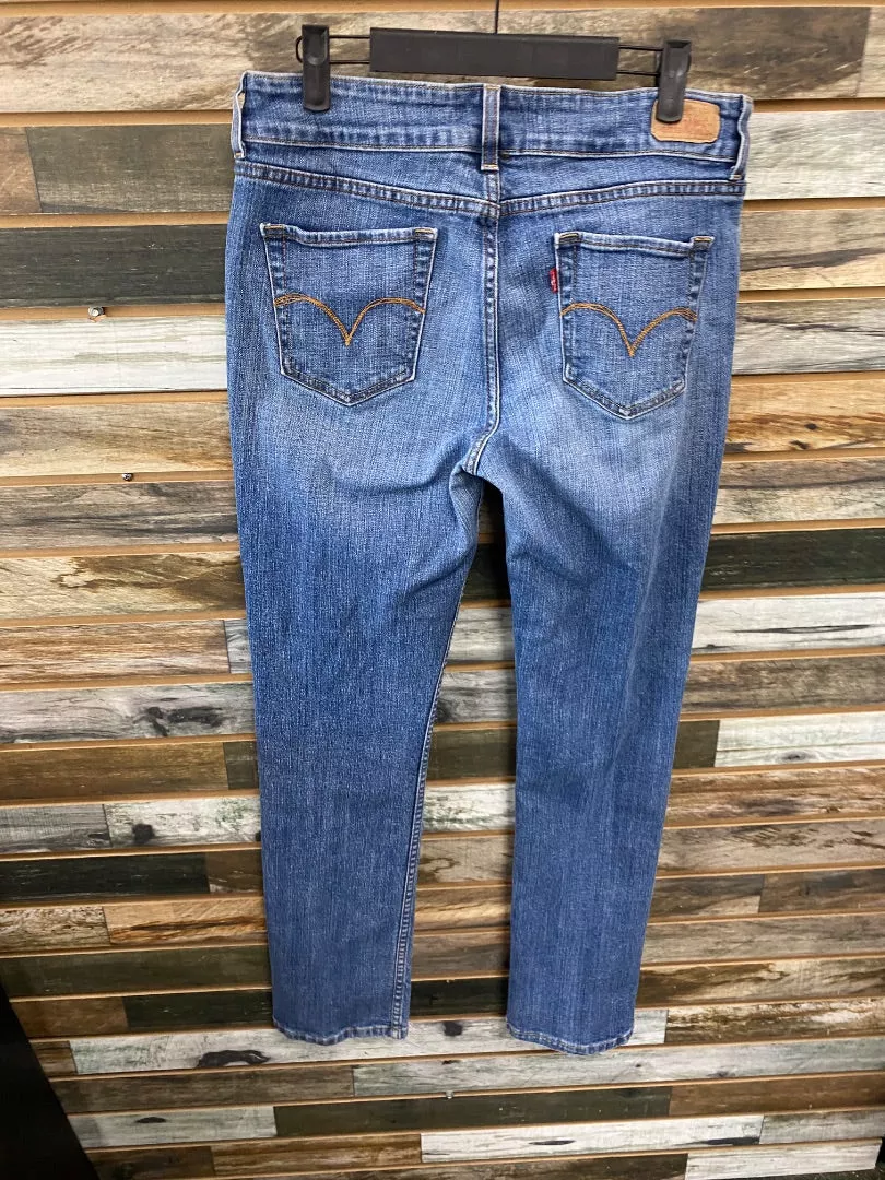 USED Levi's Ladies Western Jeans 10m Medium Wash