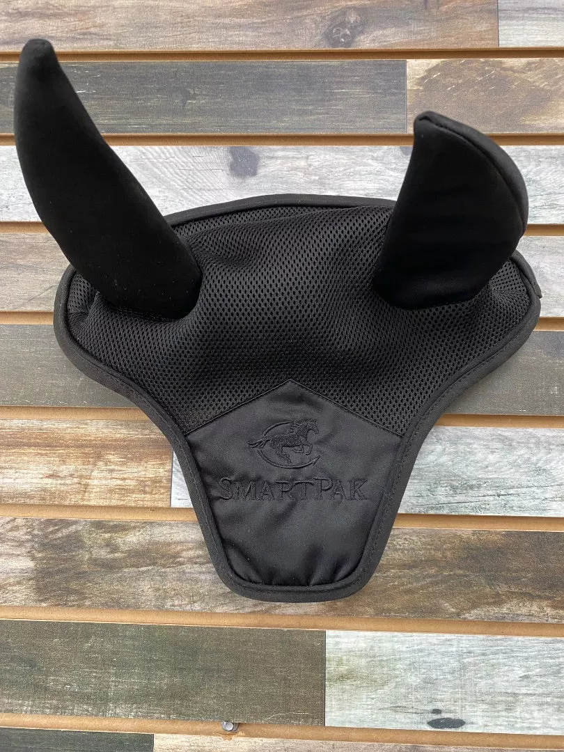 USED Smartpak Deluxe Silent Logo Ear Bonnet Full Black