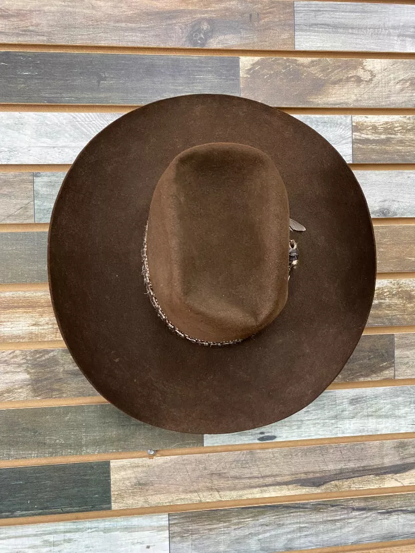 USED Stetson Cowboy Hat 7 1/4" Brown