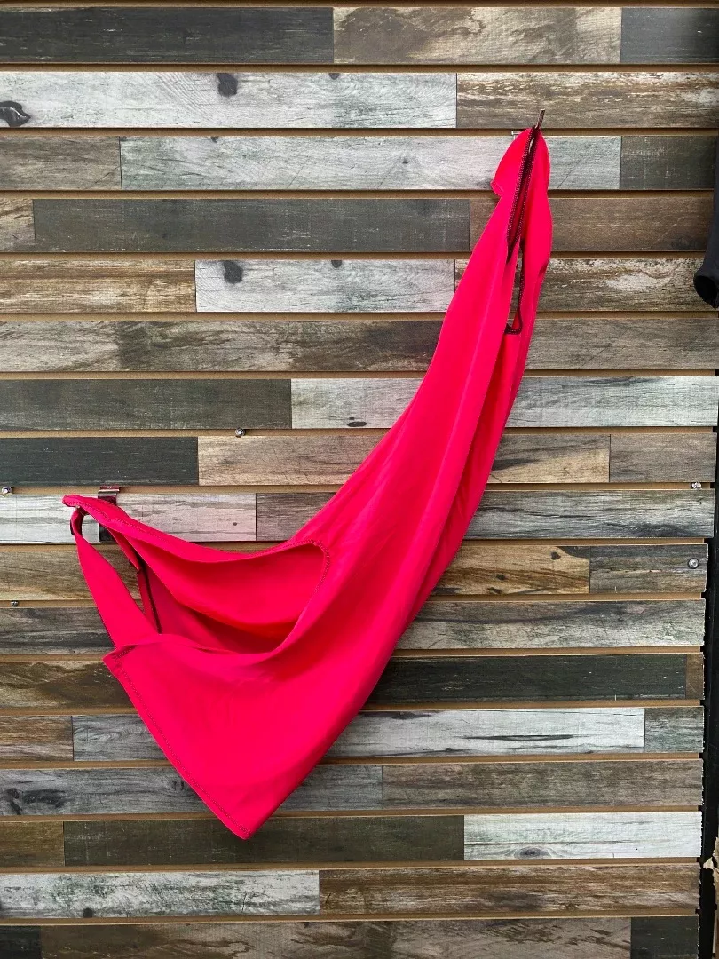 USEDLycra Hood Pony Hot Pink