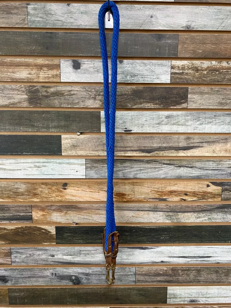 USEDNylon Western Reins Pony Blue