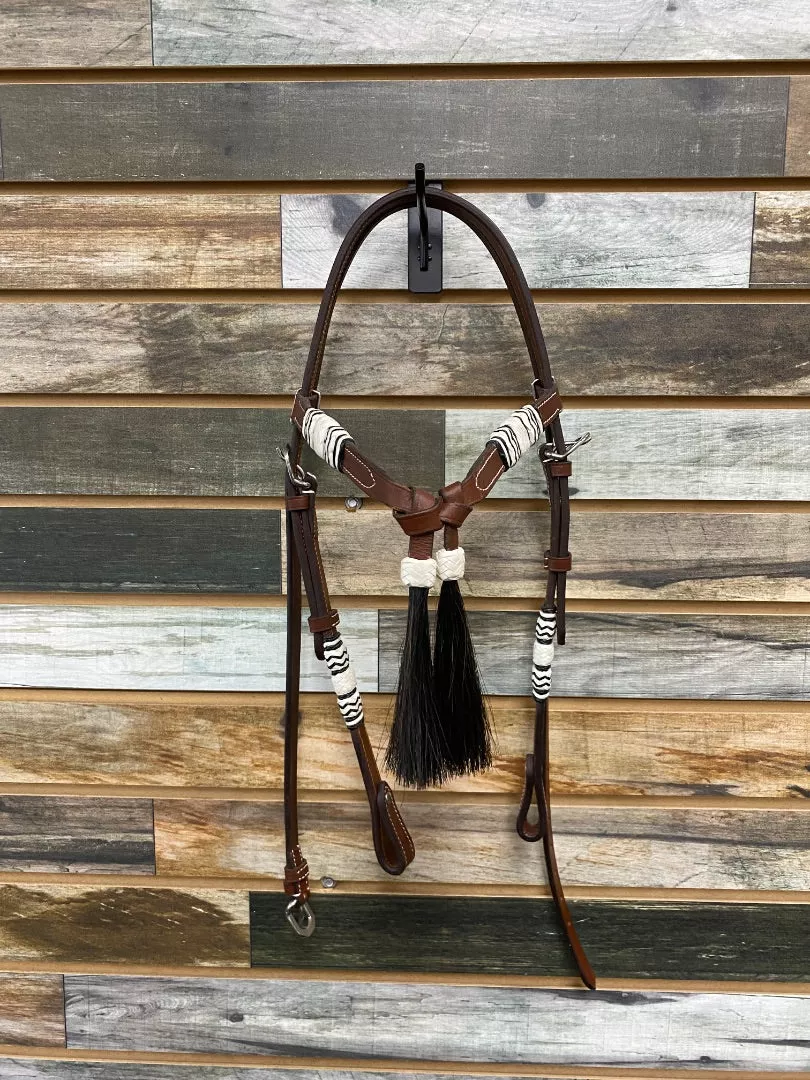USEDWestern Headstalls Horse Medium Oil