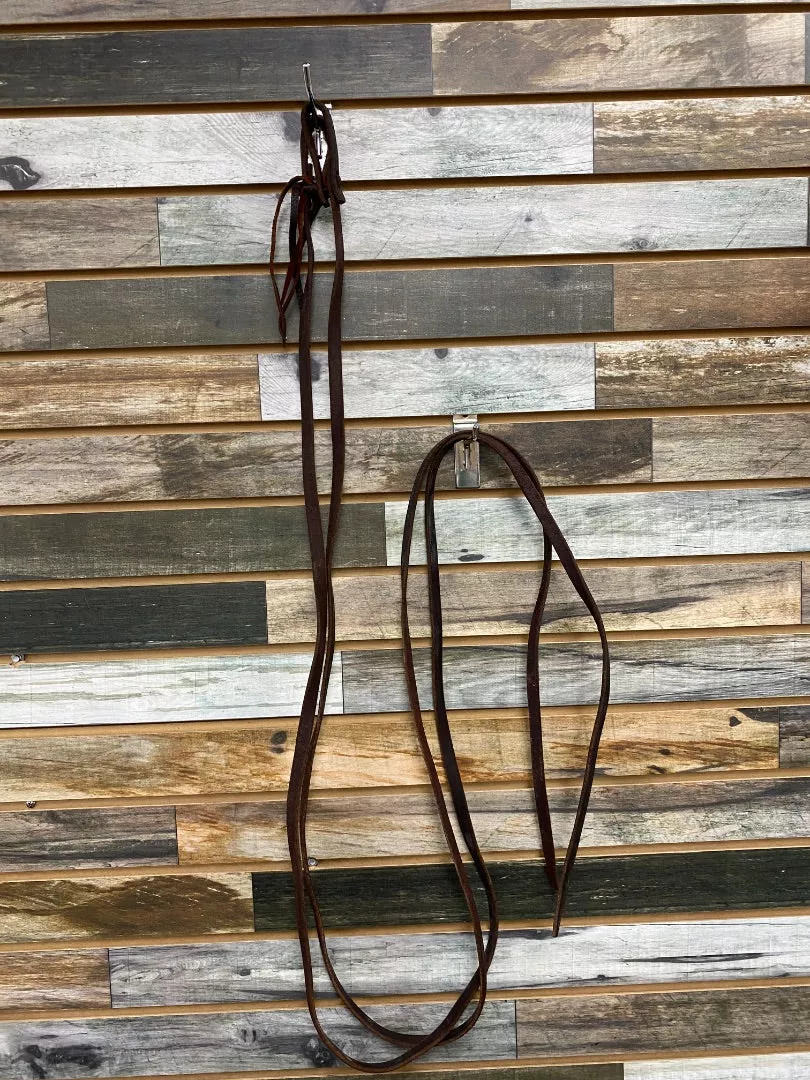 USEDWestern Split Reins Horse Dark Oil