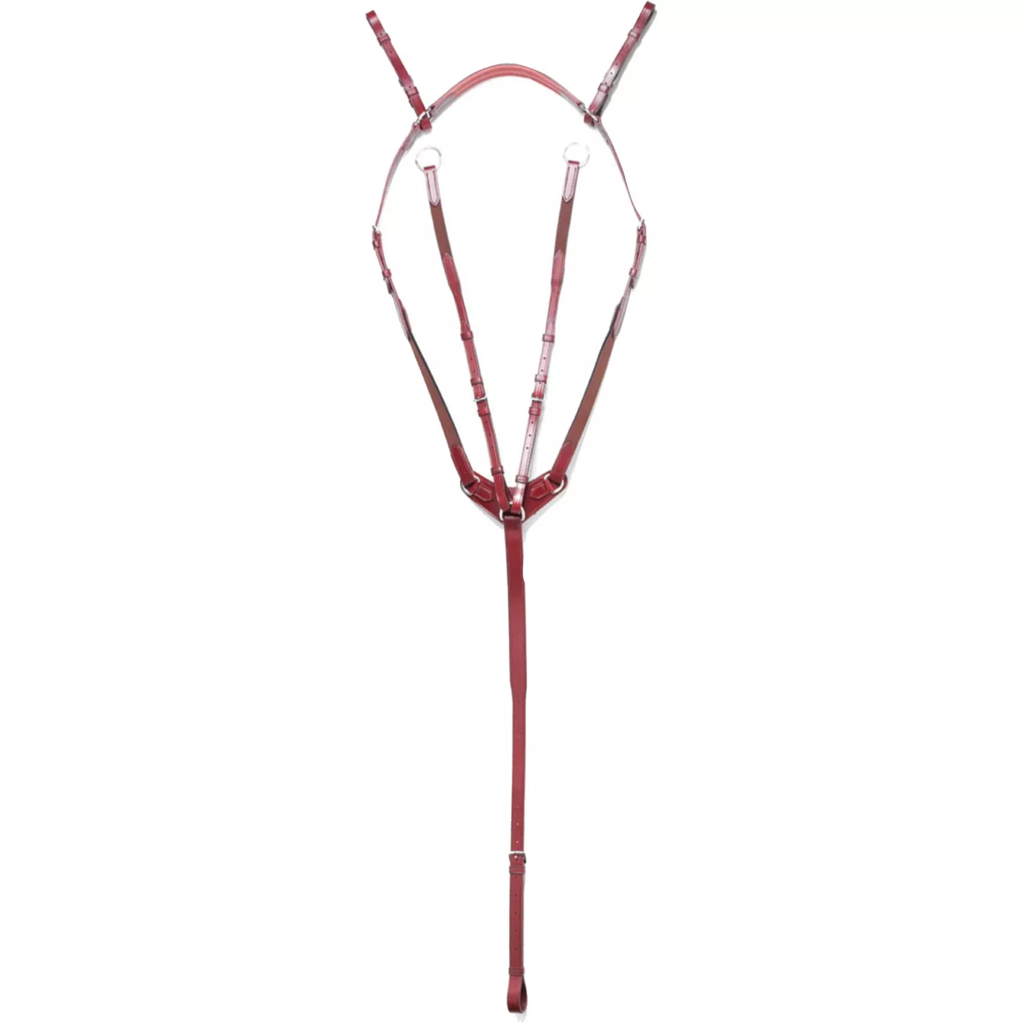 Vespucci Breastplate with Running Martingale Attachment