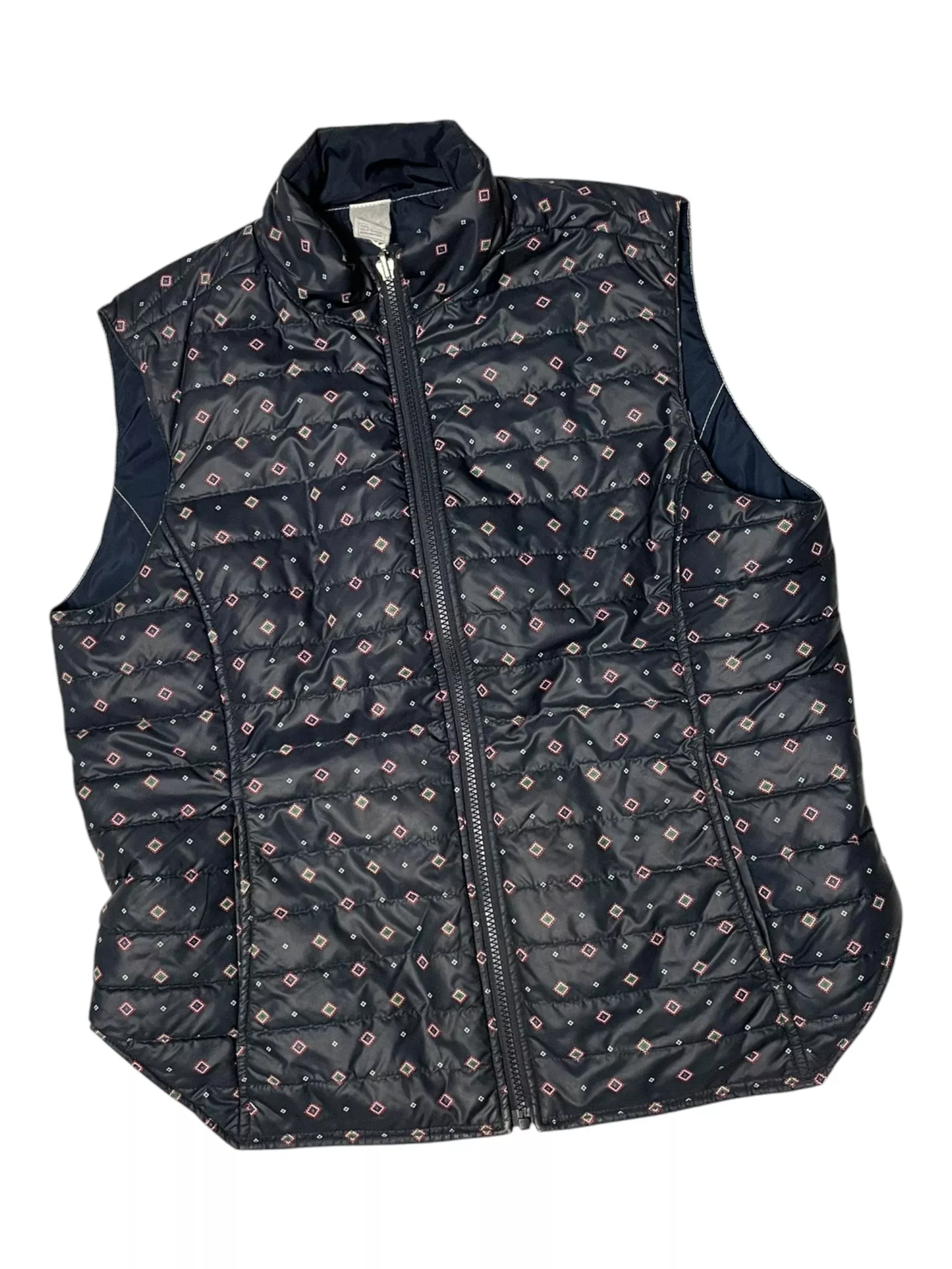 Vest - Dark Navy/Pink - Est. L - USED