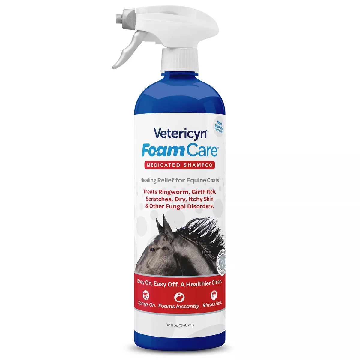 Vetericyn Foaming Spray Medicated Shampoo
