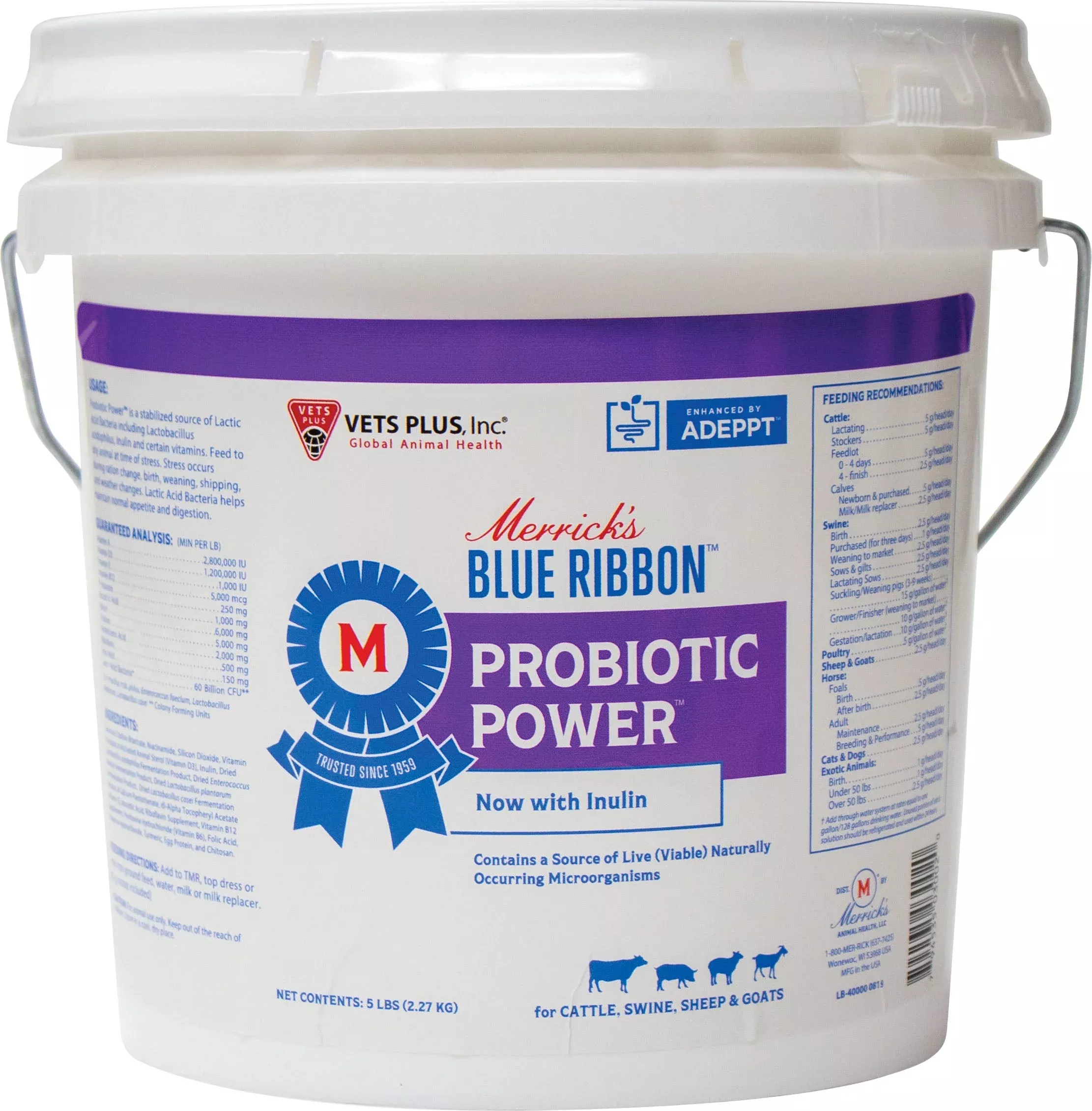 Vets Plus Probiotic Powder 5 lb