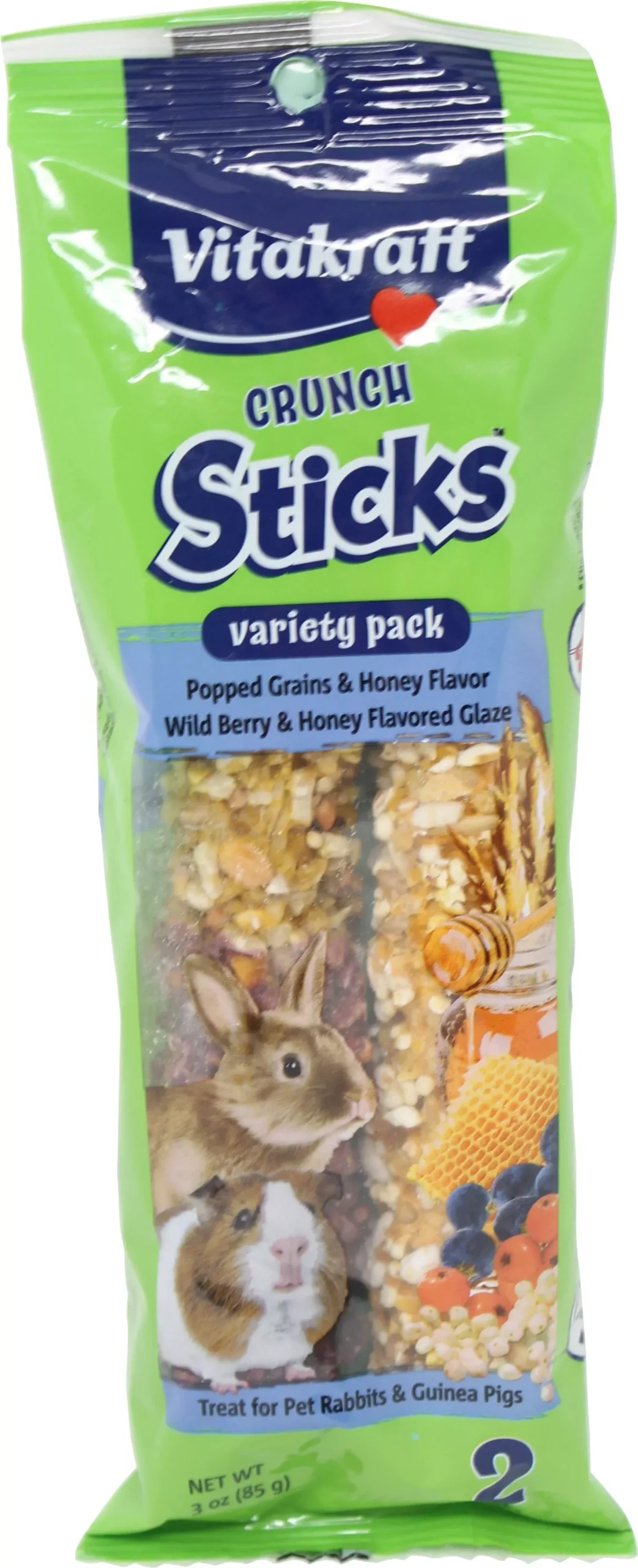 Vitakraft Crunch Sticks Variety Pack Assorted 3 oz