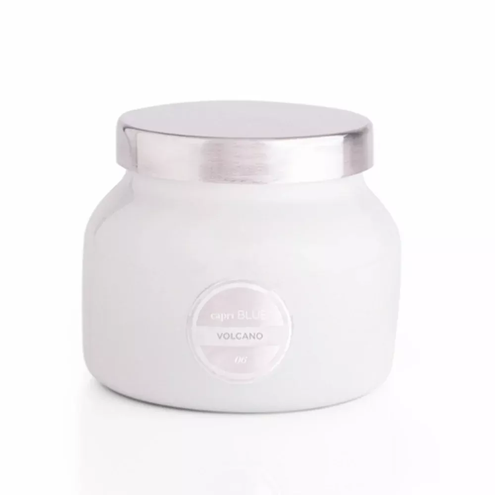 Volcano White Petite Jar Candle - 8 oz