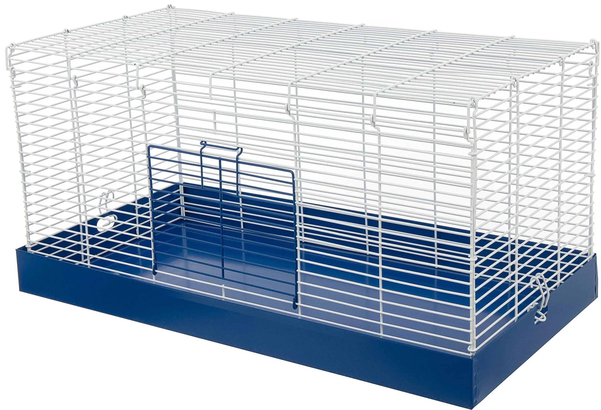 Ware Chew Proof Critter Cage, 25 x 12.5 x 12.5 in, Blue/White