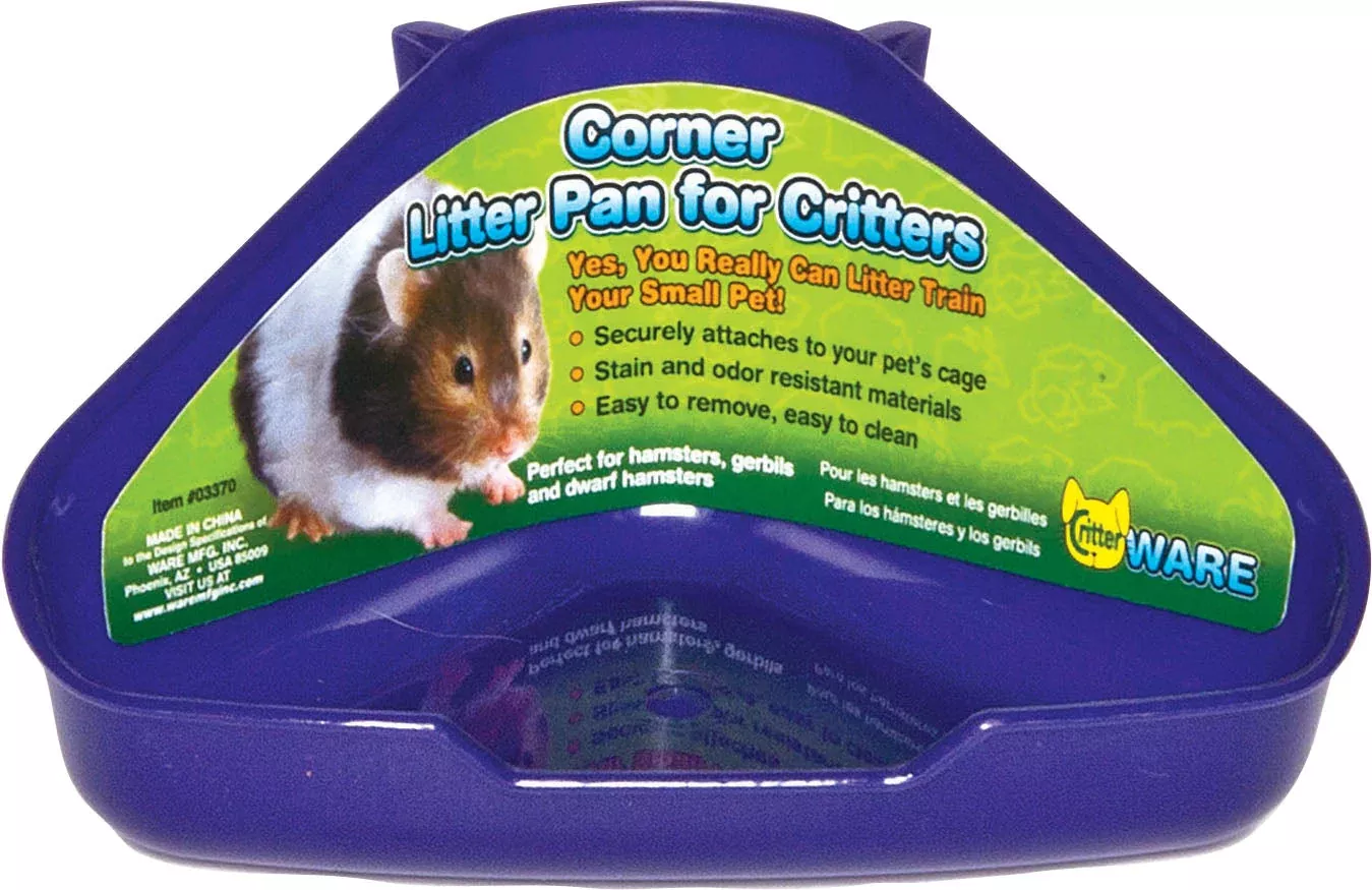 Ware Critter Corner Litter Pan 6.5 x 4.5 x 3 in