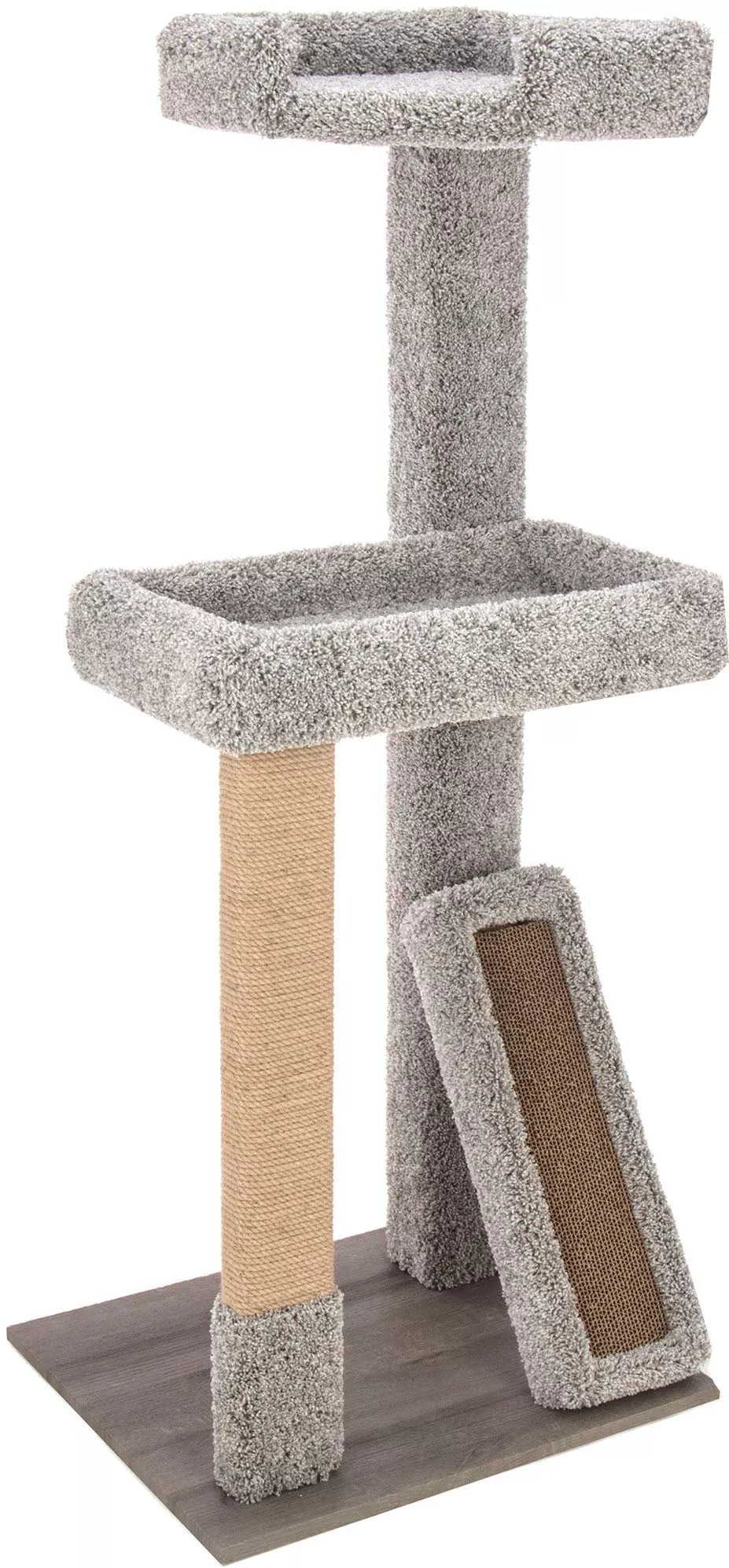 Ware Laminate Base Scratch & Lounge Cat Tree 23.5x20x55 in