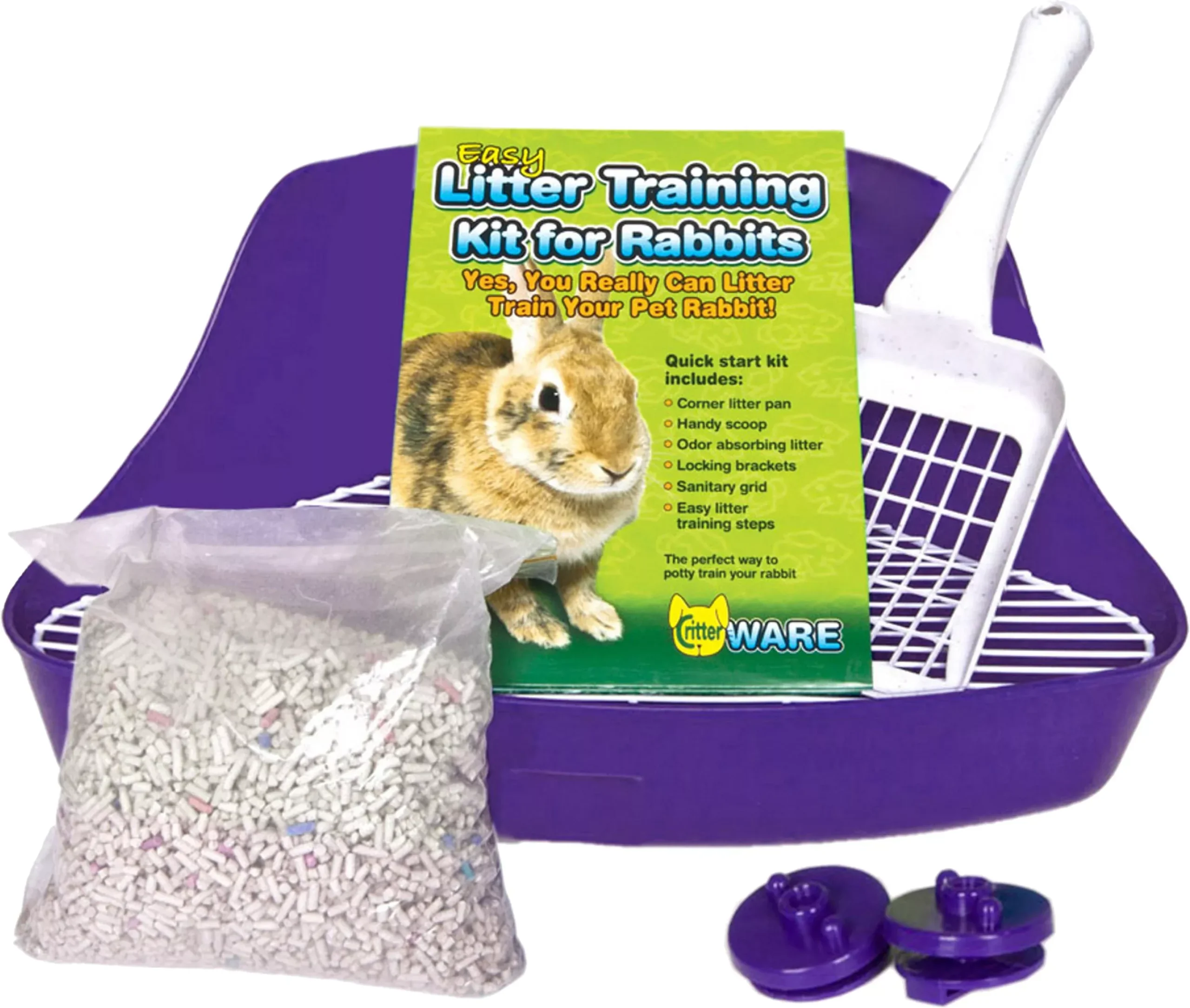 Ware Rabbit Litter Training Kit, 12.75 x 9.5 x 5.75 in