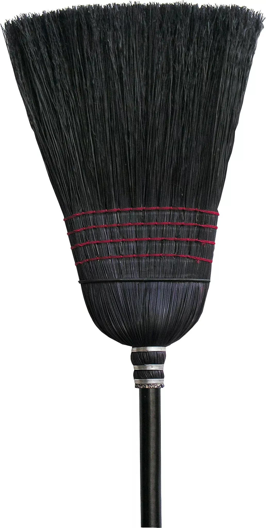 Warehouse Deluxe Corn Broom 14 in Black