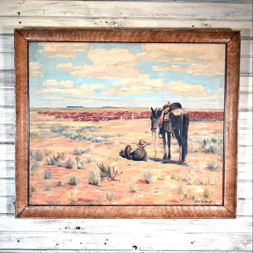 Watching the Herd By Carl Schmidt