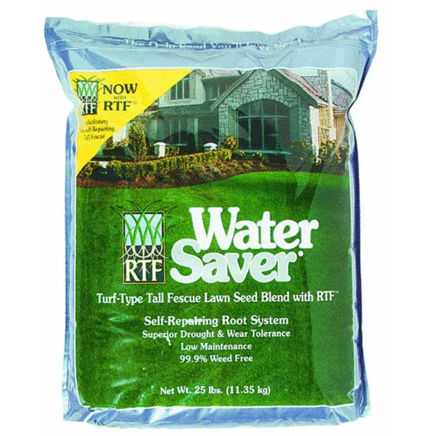 Water Saver Lawn Seed, 25 lb