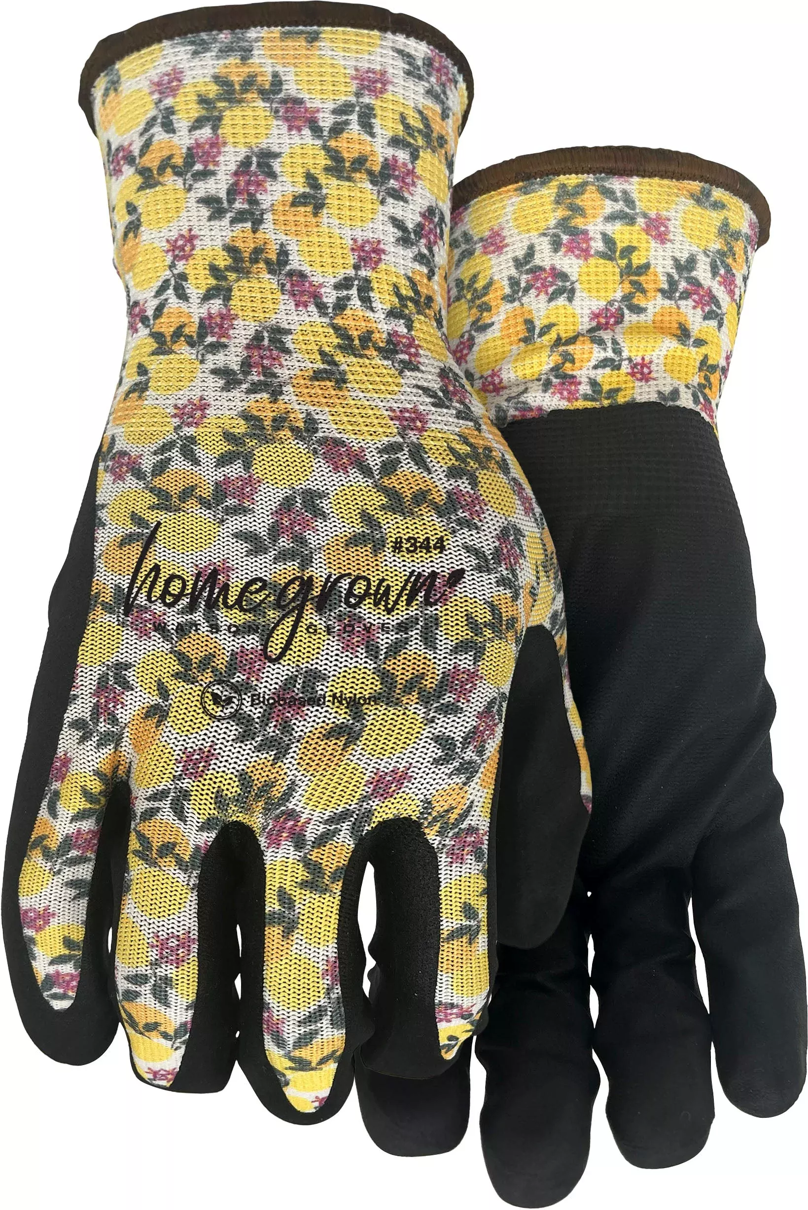 Watson Gloves Women's Lemon Drop Bio-Based Gloves, Large, Yellow