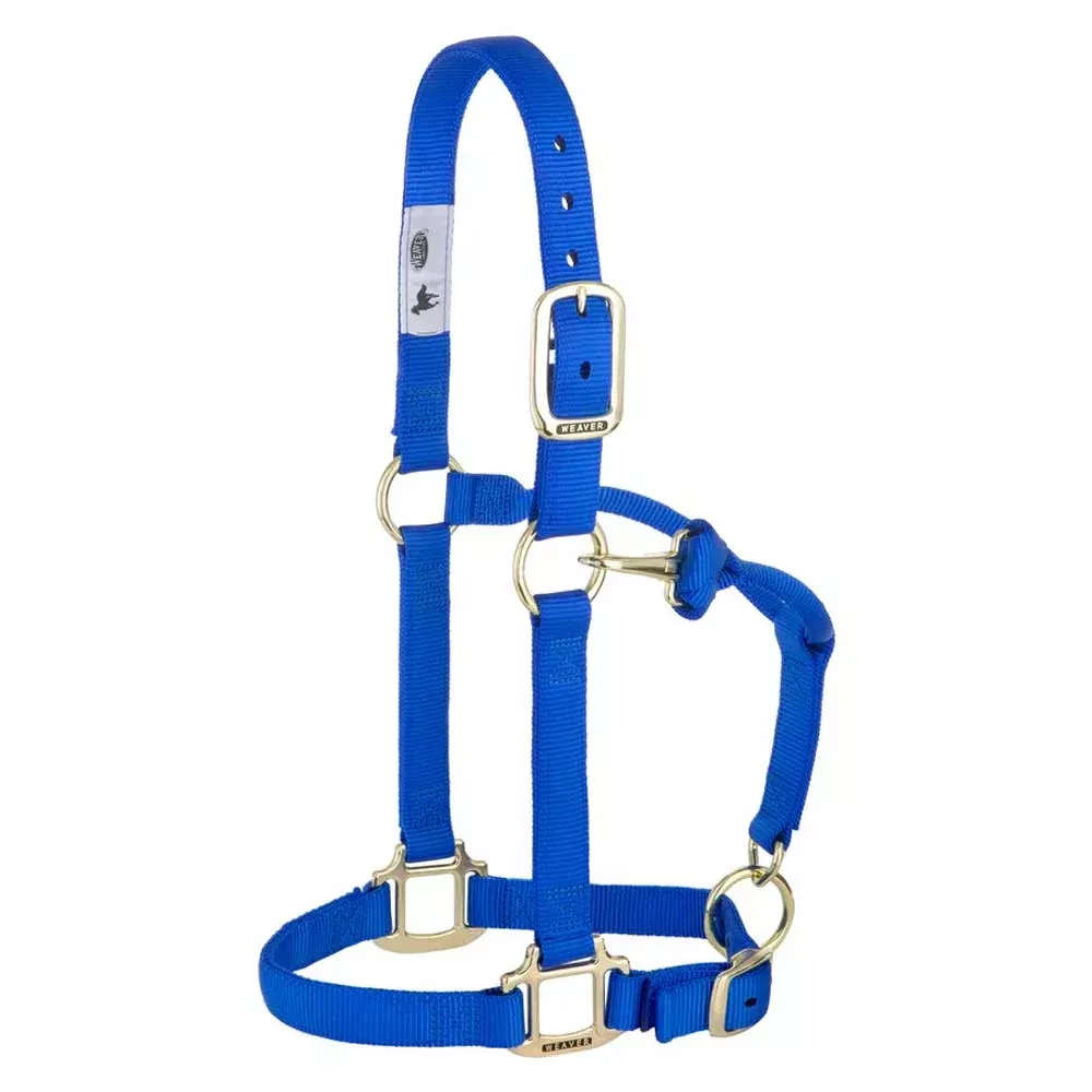 Weaver 1" Nylon Yearling Halter w/Adjustable Chin & Throat Snap