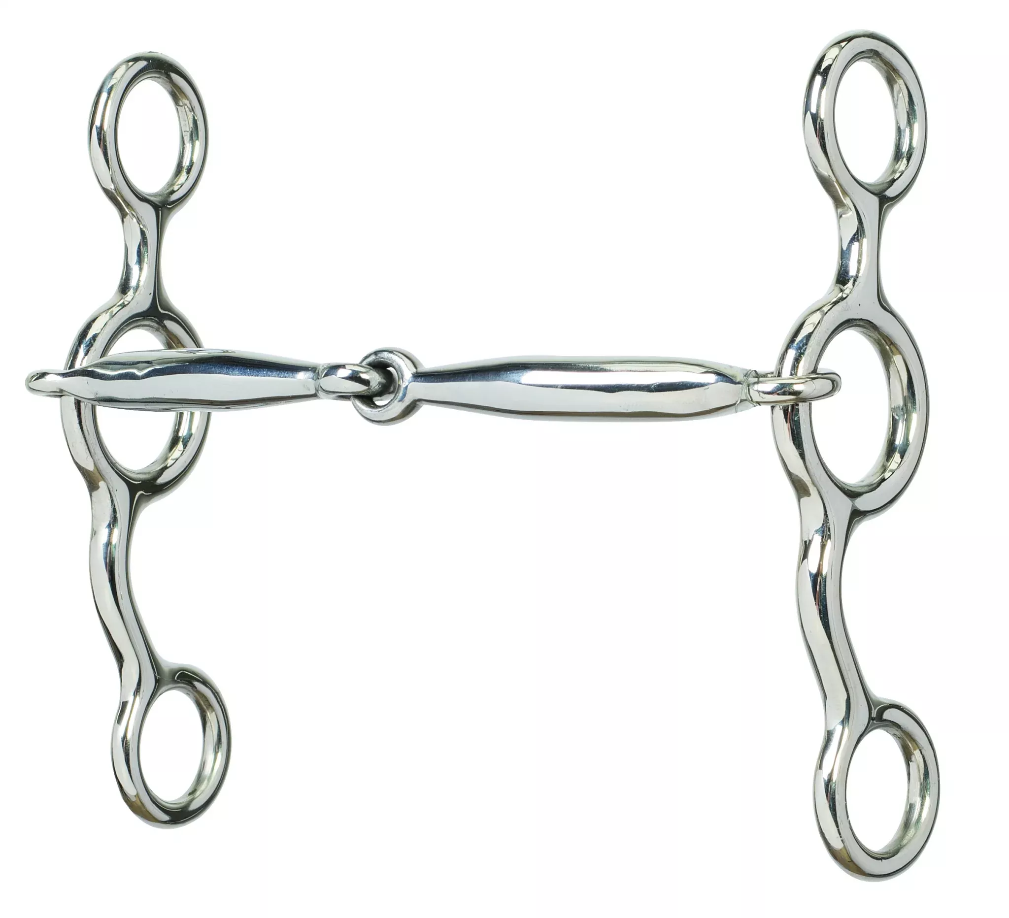 Weaver All Purpose Bit with Sweet Iron Smooth Snaffle Mouth