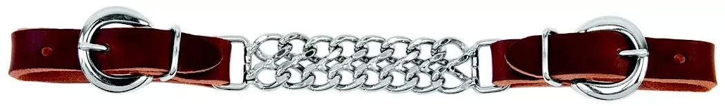 Weaver Double Flat Link Chain Curb Straps