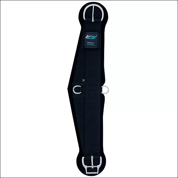 Weaver Leather Horse Tack Black Air Flex Smart Roper Cinch Girth