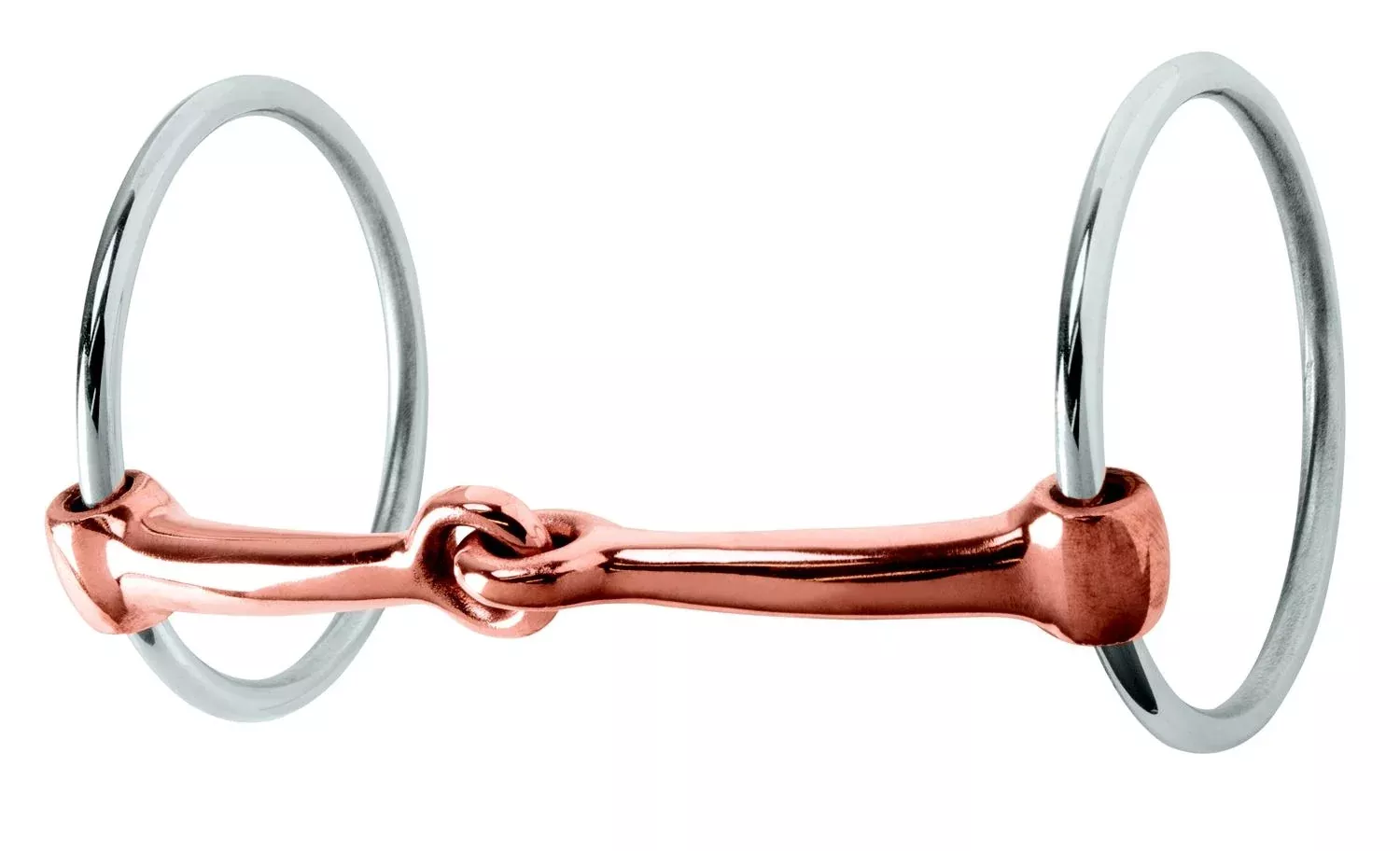 Weaver Leather Ring Snaffle With Copper Mouth