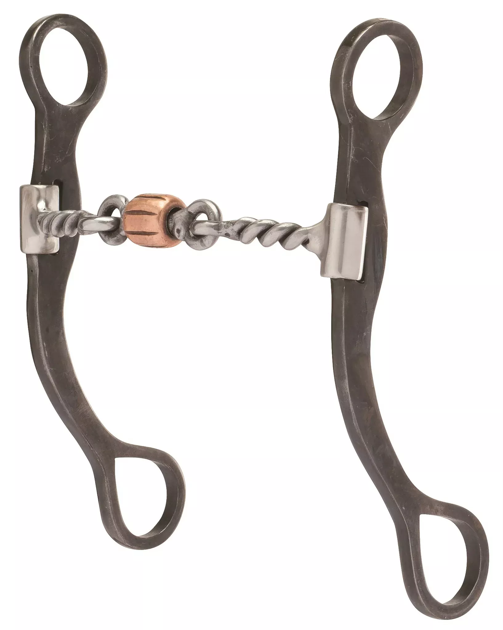 Weaver Professional Shank Bit with Sweet Iron 3-Piece Twisted Wire Mouth