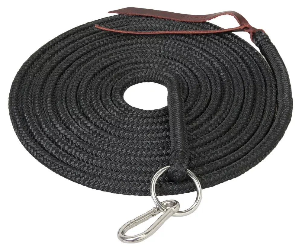 Weaver Silvertip Lunge Line with Ring&Snap