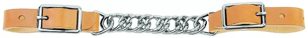 Weaver Single Flat Link Chain Curb Straps