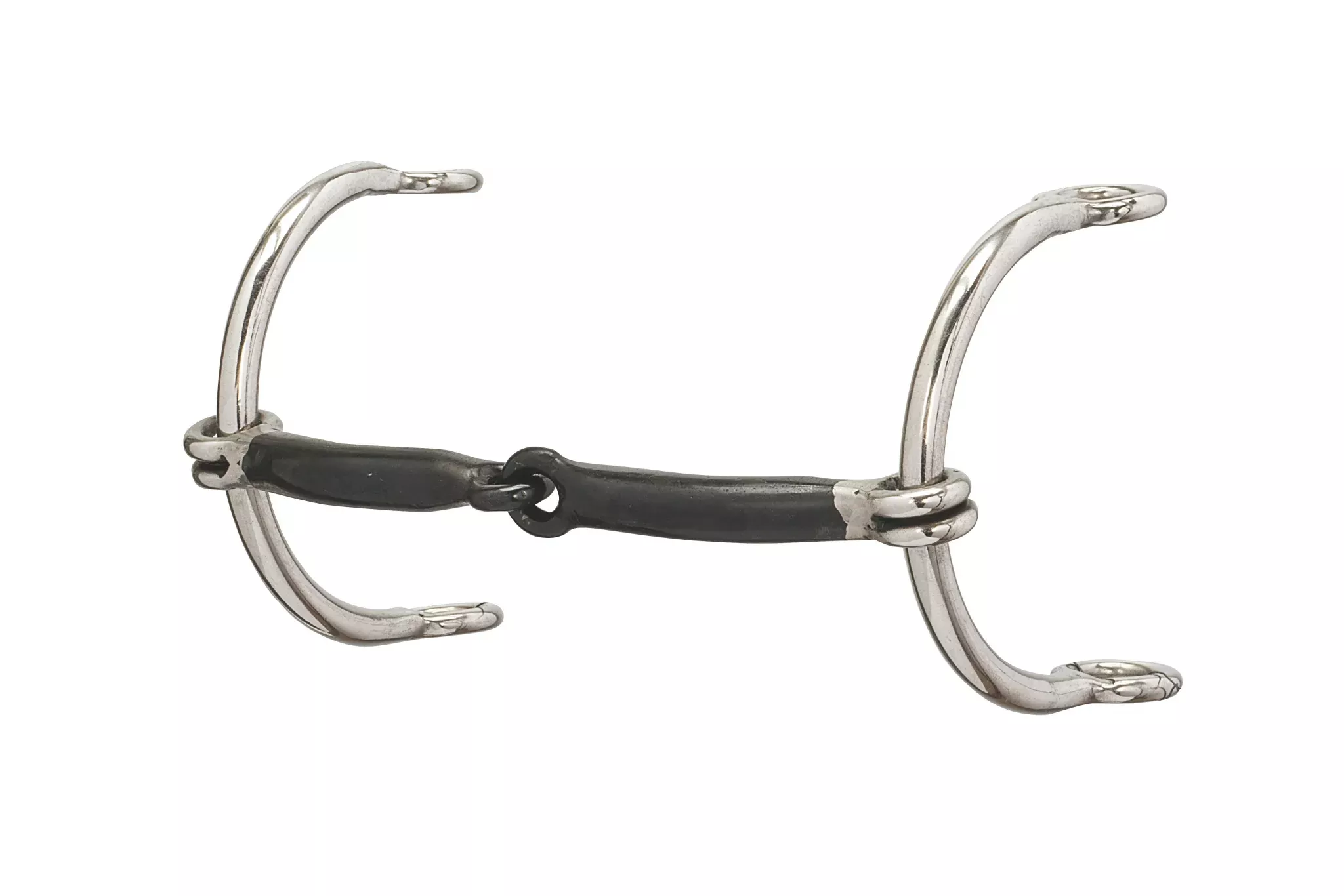 Weaver Smooth Sweet Iron Snaffle Mouth Gag Bit